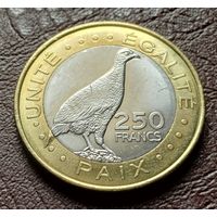 Джибути 250 франков, 2012   ( 2-15-3 )