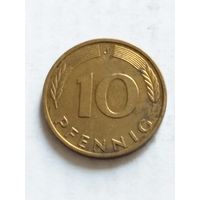 Германия 10 пфенинг 1995 J