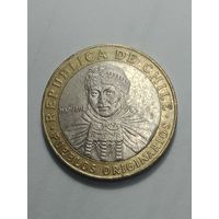 Чили 100 песо 2005 года .
