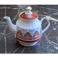 Чайник фарфор RPR Рижский фарфоровый завод Латвия 60-е годы 0.5 л.