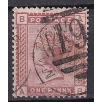 67.Br. Великобритания. Виктория. Стандарт. 1P. 1880 г. Mi.#56.