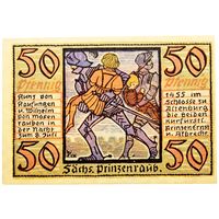 РАСПРОДАЖА!!! - ГЕРМАНИЯ АЛЬТЕНБУРГ (ТЮРИНГИЯ) 50 пфеннигов 1921 год "пятый сюжет" - BU!