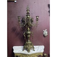 Огромный бронзовый канделябр, Европа, много лотов с рубля