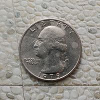 1/4 доллара (квотер) 1979 года США.