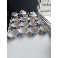 Чайный сервиз 12 персон Цветы, Барановка СССР 1960-1970гг