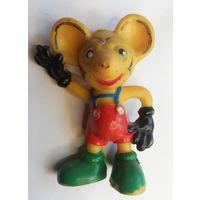 Микки-Маус,7 см, резина, ГДР, 1970-е