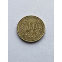 100 песо, 1995 г., Колумбия