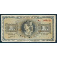 Греция 1000 драхм 1942 год.