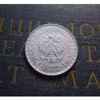 1 злотый 1977 Польша #09 XF