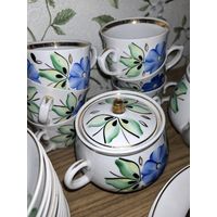 Чайный сервиз фарфоровый СССР (70-е годы)