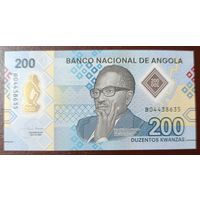200 кванза 2020 года - Ангола - полимер - UNC