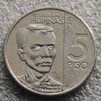 Филиппины 5 писо  2019 г.
