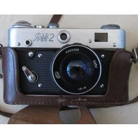 Все лоты с рубля.Фотоаппарат ФЭД 2,с объективом Индустар-61,СССР