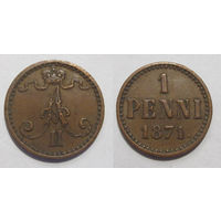 1 пенни 1871
