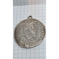 С 1 РУБЛЯ ! МОНЕТА ТАЛЕР СРЕДНЕВЕКОВЬЕ ИСПАНИЯ 1602 год ФИЛИПП  III