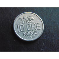 Норвегия, 10 эре 1972 г.