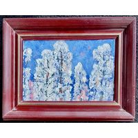 Ландарский Р.Е. "Зима" К/М. р.23/16 см.