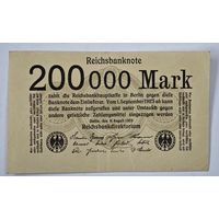 1923 год 200 000 марок Германия