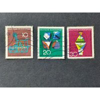 Германия 1968. Научные юбилеи (3-я серия). Полная серия