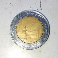 500 лир 1982 года Италия. Итальянская Республика.