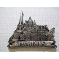Магнит PARIS с рубля!