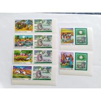 Гвинея 1968 6 м+6 куп сказки