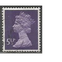 Британия. Королева Елизавета II. 1973г. Mi#635.