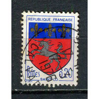 Франция - 1966 - Герб 0,20Fr - [Mi. 1570y] - полная серия - 1 марка. Гашеная.  (Лот 57HJ)-T41P50