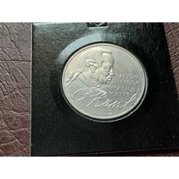 Германия 5 марок, 1974 250 лет со дня рождения Иммануила Канта  ( СЕРЕБРО )  С РУБЛЯ