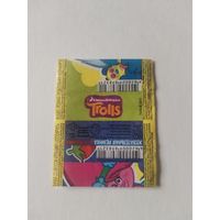 Обертка от жевательной резинки.