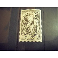 1947 Франция марка MNH** война (4-7)