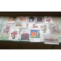 Почтовые карточки, открытки. Подписаны. Лотом. Зарубин телеграмма