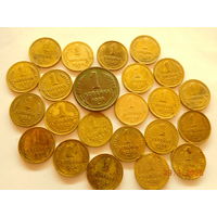 ПОГОДОВКА!!! 1 копейка 23 шт.(1924, 26, 27, 28, 29, 30, 31, 32, 33, 34, 35(ст. тип), 35(гов. тип), 36, 37, 38, 39, 48, 51, 53, 54, 55, 56, 57г.)всё вместе, одним лотом