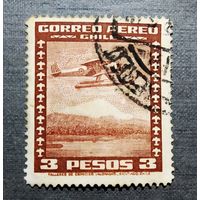 Марка Чили 1944 - 1953 Авиапочта