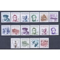 [2308] Микронезия 1984. Стандартный выпуск: Мореплаватели и другое. СЕРИЯ MNH. Кат.26 е.