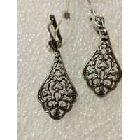 Серьги Колокольчики, 925. СССР