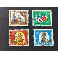 Германия 1967. Благотворительные почтовые марки - Сказки. Полная серия