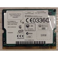 Intel PRO/Wireless 2200BG Mini PCI