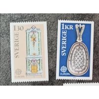 Швеция** 1976 Европа полная серия