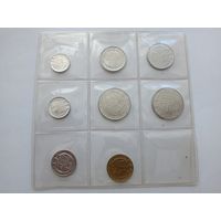Сан-Марино 1, 2, 5, 10, 20, 50, 100,200 лир, 1977