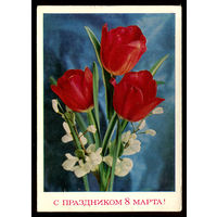 С праздником 8 марта! Фото Г. Костенко. 1973