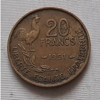 20 франков 1951 г. Франция
