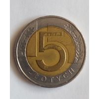 Польша 5 злотых 2009 г.