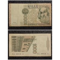 1000 лир Италия 1982 г.