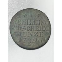 1 шилинг. 1796г. Пруссия