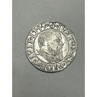 Грош 1543. Пруссия. Штемпельный блеск. Коллекционное состояние.