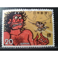 Япония, 1974. Иллюстрации к сказке