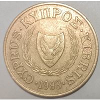 Апошнi распродаж! 5 центов 1993 Кипр