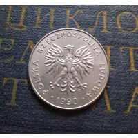 20 злотых 1990 Польша #07 XF