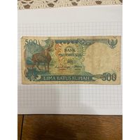 Индонезия 500 рупий 1988 год.-1101